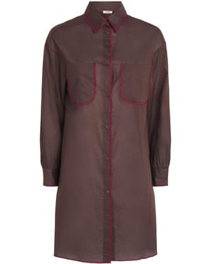 Eres Cotton Phare Shirt - Brown
