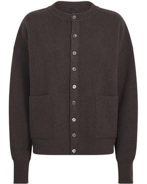 Birrot Merino Wool Cardigan - Black