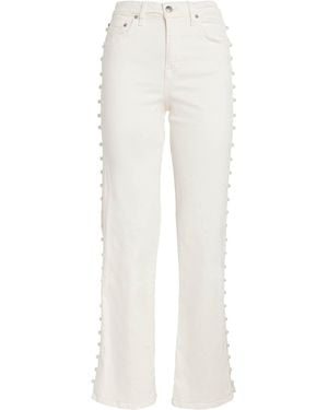 Jonathan Simkhai Flared Amelia Jeans - White