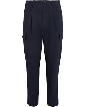 Herno Technical Cargo Trousers - Blue