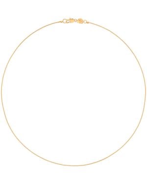 Astrid & Miyu Plated Essential Box Chain Necklace - White