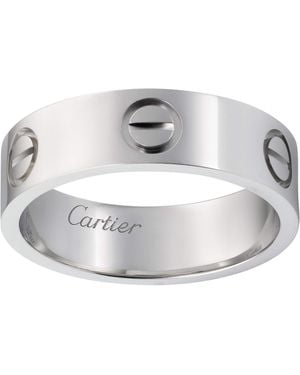 Cartier Platinum Love Ring - White