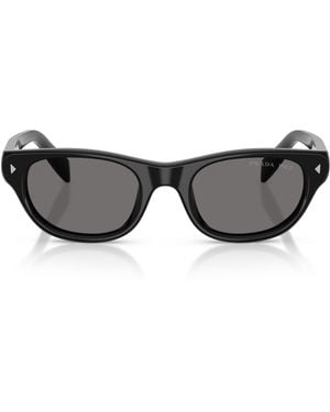 Prada Pr C08S Cat-Eye Sunglasses - Black