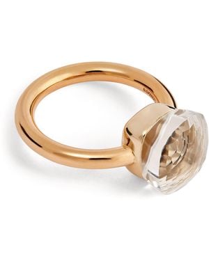 Pomellato Mixed And Topaz Nudo Classic Ring - Brown