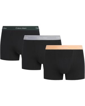 Calvin Klein Cotton Stretch Icon Boxer Briefs - Black