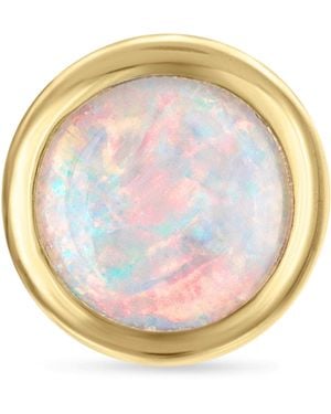 Maria Tash Opal Threaded Stud Earring - Metallic