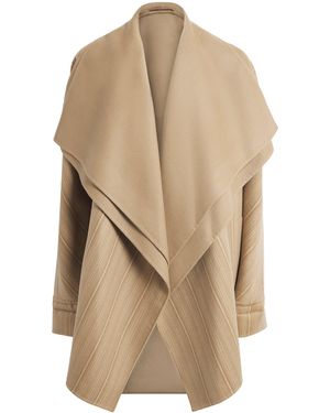 RETORI Virgin Wool Reversible Coat - Natural