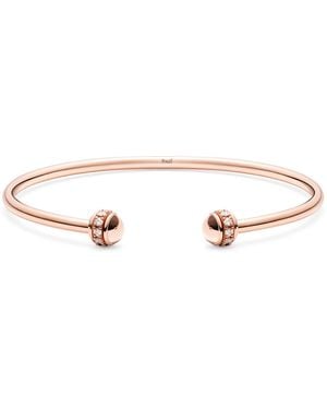 Piaget Rose And Diamond Possession Open Bangle - Natural