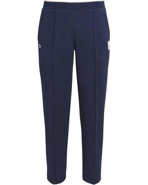 Lacoste Jersey Straight Joggers - Blue