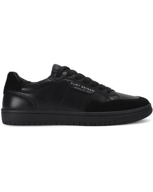 Kurt Geiger Leather Borough Trainers - Black