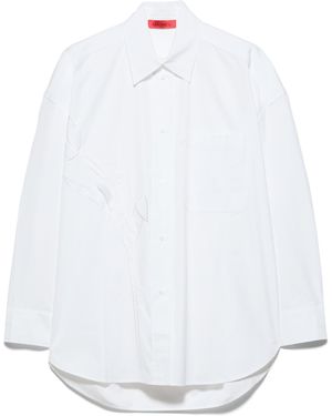 MAX&Co. Cotton Embellished Shirt - White