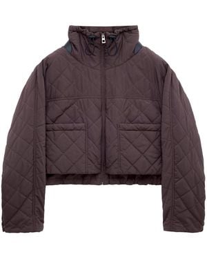 Loewe Technical Quilted Jacket - Purple