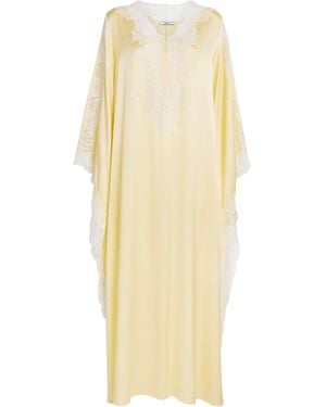 Bocan Satin Adelaide Kaftan - Natural