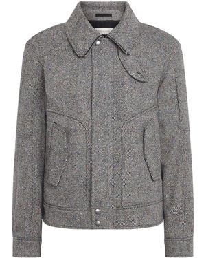Dries Van Noten Wool Vince Jacket - Gray