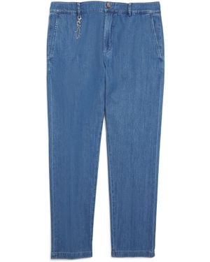 Paul & Shark Denim Drawstring Chinos - Blue