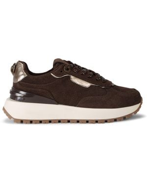 Kurt Geiger Suede Metro Sneakers - Brown