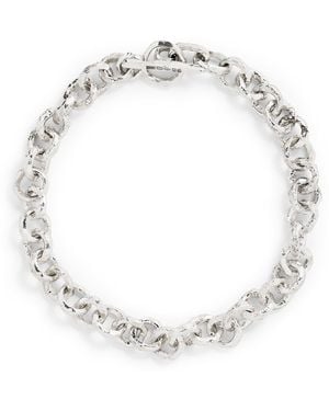 The Ouze Recycled Sterling Rolo Bracelet - Metallic