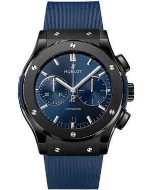 Hublot Ceramic Classic Fusion Chronograph Watch - Blue