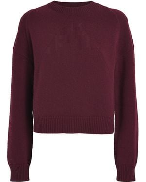 FFORME Wool-Cashmere Marcela Sweater - Red