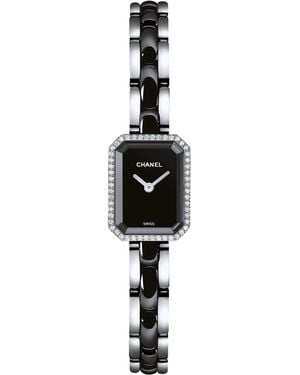 Chanel Stainless Steel And Diamond Première Ceramic Watch - Black