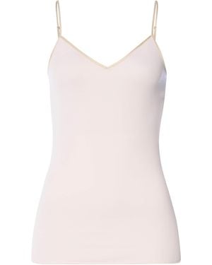 Hanro Pima Cotton Seamless Camisole - Pink