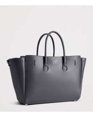 BALENCIAGA 24FW Bel Air Medium Carry All バッグ*BLACKxSILVER Balenciaga Bel Air Medium Carry All Bag | Saks Fifth Avenue