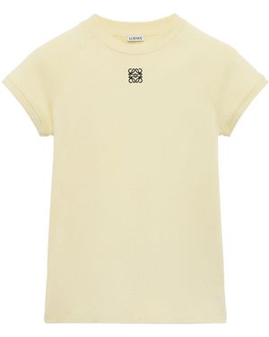Loewe Cotton-Blend Baby T-Shirt - Natural