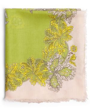 La DoubleJ Printed Scarf - Yellow