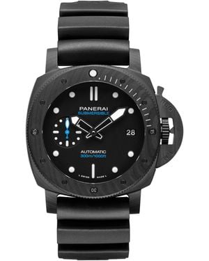 Panerai Carbotech Submersible Watch - Black