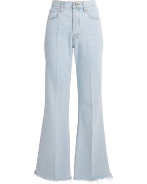 FRAME The Lax Flared Jeans - Blue