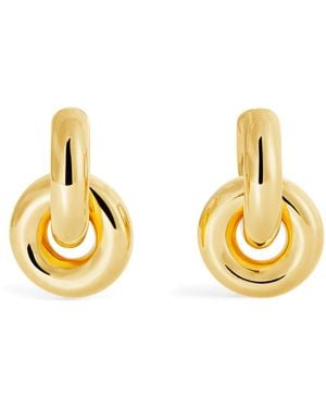 LIE STUDIO Plated The Esther Earrings - Metallic