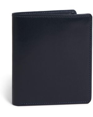 Swaine Leather Bifold Wallet - Blue