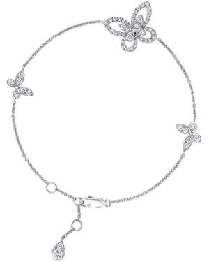 Graff And Diamond Butterfly Bracelet - Metallic