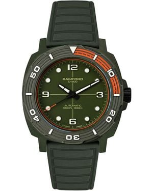 BAMFORD LONDON Ceramic D-300 Dive Watch - Green