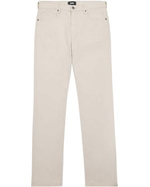 PAIGE Normandie Straight Jeans - Natural