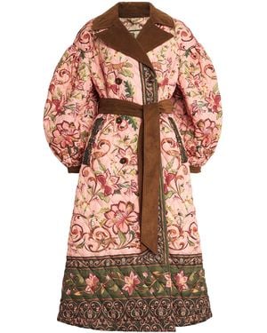 Barbour X Farm Rio Quilted Cami Coat - Multicolor