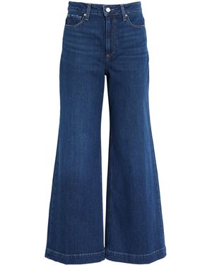 PAIGE Wide-Leg Harper Jeans - Blue