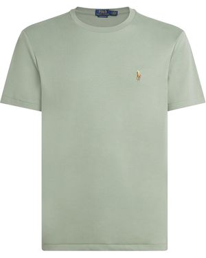 Polo Ralph Lauren Pima Cotton Polo Pony T-Shirt - Green