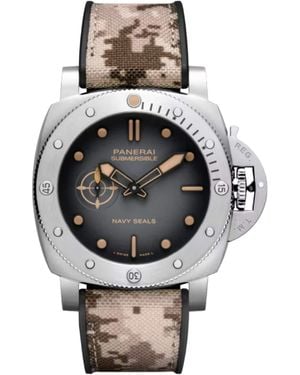 Panerai Stainless Steel Submersible Seals Watch - Metallic