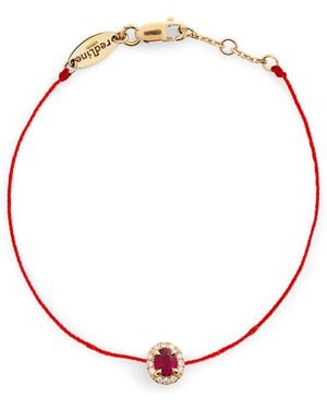 RedLine Diamond And Ruby Diva Bracelet - Red