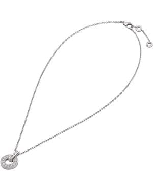 BVLGARI And Diamond Necklace - White