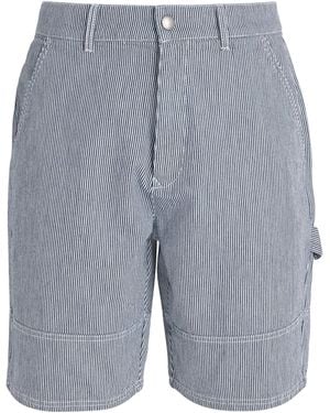Barbour Cotton Stripe Tindale Shorts - Blue