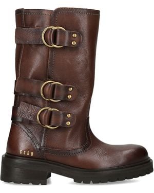 Golden Goose Leather Kurt Ankle Boots 25 - Brown