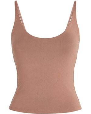Skims Smooth Layers Cami Top - Brown