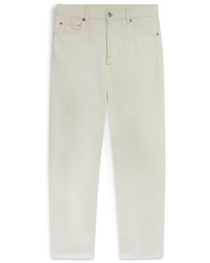 dunhill Sea Island Cotton Straight Jeans - White