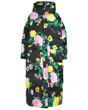 MAX&Co. Floral Puffer Jacket - Green