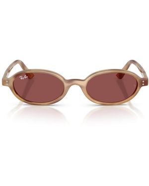 Ray-Ban Rb4472 Khal Oval Sunglasses - Pink