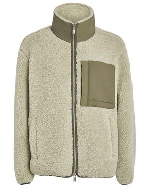 Moose Knuckles Sherpa Fleece Jacket - Green