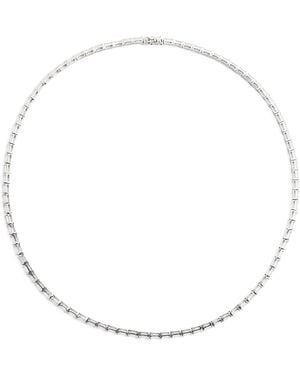 Anita Ko And Baguette Diamond Choker - Metallic