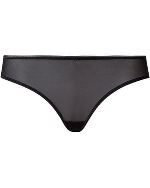 Hanro Smooth Illusion Mini Briefs - Grey